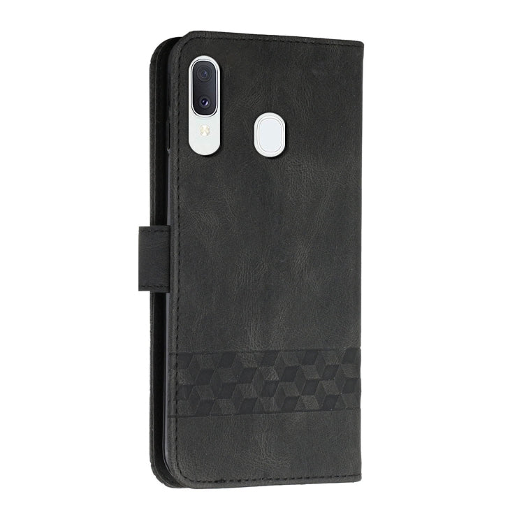 Cubic Skin Feel Flip Leather Phone Case, For Samsung Galaxy A40, For Samsung Galaxy A41, For Samsung Galaxy A42 5G, For Samsung Galaxy A50, For Samsung Galaxy A51, For Samsung Galaxy A51 5G, For Samsung Galaxy A52 5G, For Samsung Galaxy A71            ...