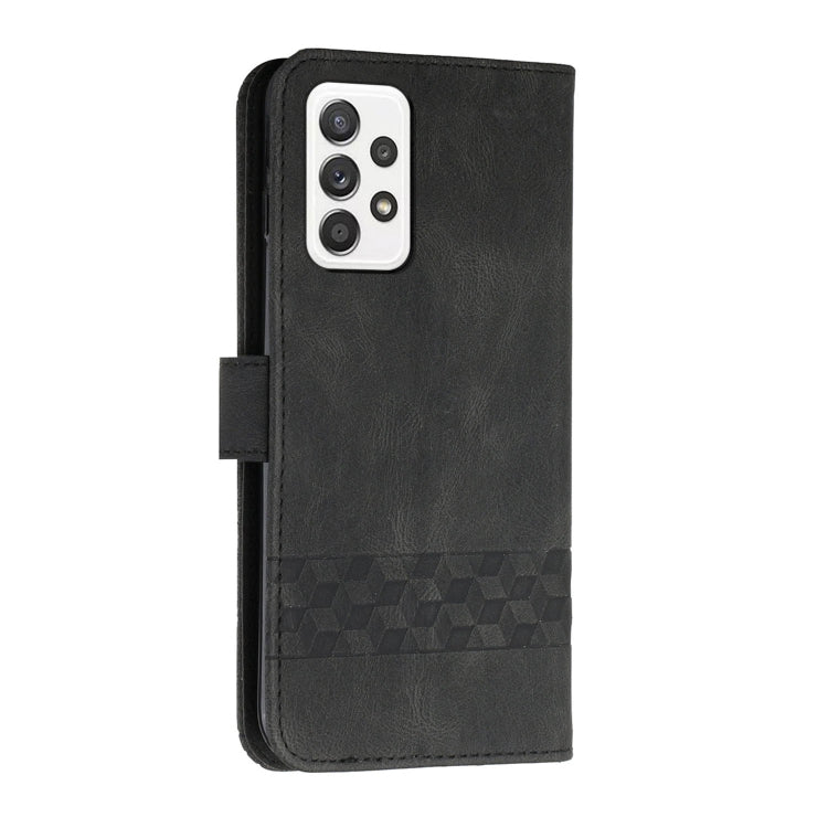Cubic Skin Feel Flip Leather Phone Case, For Samsung Galaxy A72 5G, For Samsung Galaxy Note10, For Samsung Galaxy Note10+, For Samsung Galaxy Note20, For Samsung Galaxy Note20 Ultra, For Samsung Galaxy S10, For Samsung Galaxy S10e, For Samsung Galaxy S...