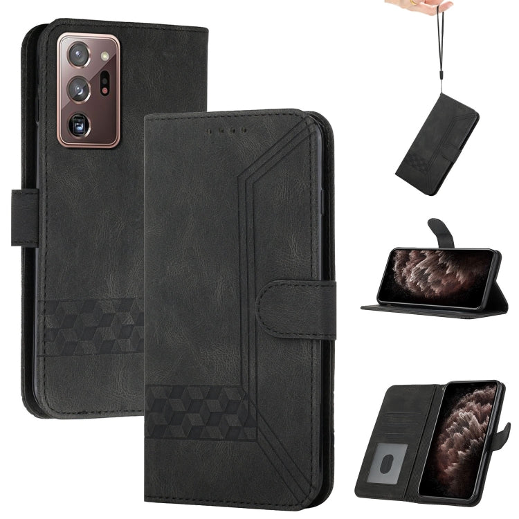 Cubic Skin Feel Flip Leather Phone Case, For Samsung Galaxy A72 5G, For Samsung Galaxy Note10, For Samsung Galaxy Note10+, For Samsung Galaxy Note20, For Samsung Galaxy Note20 Ultra, For Samsung Galaxy S10, For Samsung Galaxy S10e, For Samsung Galaxy S...