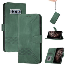 Load image into Gallery viewer, Cubic Skin Feel Flip Leather Phone Case, For Samsung Galaxy A72 5G, For Samsung Galaxy Note10, For Samsung Galaxy Note10+, For Samsung Galaxy Note20, For Samsung Galaxy Note20 Ultra, For Samsung Galaxy S10, For Samsung Galaxy S10e, For Samsung Galaxy S...