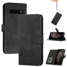 Load image into Gallery viewer, Cubic Skin Feel Flip Leather Phone Case, For Samsung Galaxy A72 5G, For Samsung Galaxy Note10, For Samsung Galaxy Note10+, For Samsung Galaxy Note20, For Samsung Galaxy Note20 Ultra, For Samsung Galaxy S10, For Samsung Galaxy S10e, For Samsung Galaxy S...