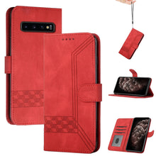 Load image into Gallery viewer, Cubic Skin Feel Flip Leather Phone Case, For Samsung Galaxy A72 5G, For Samsung Galaxy Note10, For Samsung Galaxy Note10+, For Samsung Galaxy Note20, For Samsung Galaxy Note20 Ultra, For Samsung Galaxy S10, For Samsung Galaxy S10e, For Samsung Galaxy S...