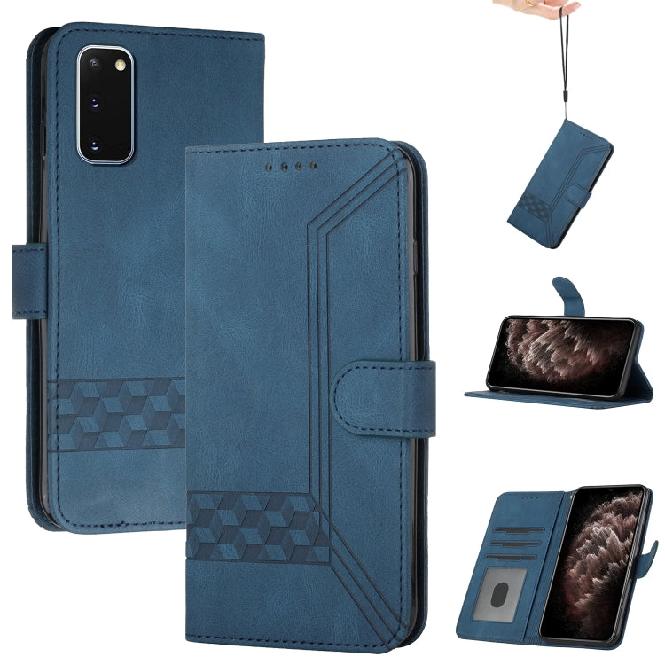 Cubic Skin Feel Flip Leather Phone Case, For Samsung Galaxy S20 FE, For Samsung Galaxy S20+, For Samsung Galaxy S20 Ultra, For Samsung Galaxy S21 5G, For Samsung Galaxy S21+ 5G, For Samsung Galaxy S21 FE 5G, For Samsung Galaxy S21 Ultra 5G             ...
