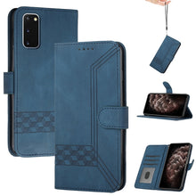 Load image into Gallery viewer, Cubic Skin Feel Flip Leather Phone Case, For Samsung Galaxy S20 FE, For Samsung Galaxy S20+, For Samsung Galaxy S20 Ultra, For Samsung Galaxy S21 5G, For Samsung Galaxy S21+ 5G, For Samsung Galaxy S21 FE 5G, For Samsung Galaxy S21 Ultra 5G             ...