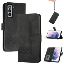 Load image into Gallery viewer, Cubic Skin Feel Flip Leather Phone Case, For Samsung Galaxy S20 FE, For Samsung Galaxy S20+, For Samsung Galaxy S20 Ultra, For Samsung Galaxy S21 5G, For Samsung Galaxy S21+ 5G, For Samsung Galaxy S21 FE 5G, For Samsung Galaxy S21 Ultra 5G             ...