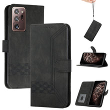 Load image into Gallery viewer, Cubic Skin Feel Flip Leather Phone Case, For Samsung Galaxy S20 FE, For Samsung Galaxy S20+, For Samsung Galaxy S20 Ultra, For Samsung Galaxy S21 5G, For Samsung Galaxy S21+ 5G, For Samsung Galaxy S21 FE 5G, For Samsung Galaxy S21 Ultra 5G             ...