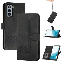 Load image into Gallery viewer, Cubic Skin Feel Flip Leather Phone Case, For Samsung Galaxy S20 FE, For Samsung Galaxy S20+, For Samsung Galaxy S20 Ultra, For Samsung Galaxy S21 5G, For Samsung Galaxy S21+ 5G, For Samsung Galaxy S21 FE 5G, For Samsung Galaxy S21 Ultra 5G             ...