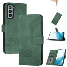 Load image into Gallery viewer, Cubic Skin Feel Flip Leather Phone Case, For Samsung Galaxy S20 FE, For Samsung Galaxy S20+, For Samsung Galaxy S20 Ultra, For Samsung Galaxy S21 5G, For Samsung Galaxy S21+ 5G, For Samsung Galaxy S21 FE 5G, For Samsung Galaxy S21 Ultra 5G             ...