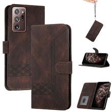 Load image into Gallery viewer, Cubic Skin Feel Flip Leather Phone Case, For Samsung Galaxy S22 Ultra 5G, For Samsung Galaxy Xcover 4, For Samsung Galaxy Xcover 5