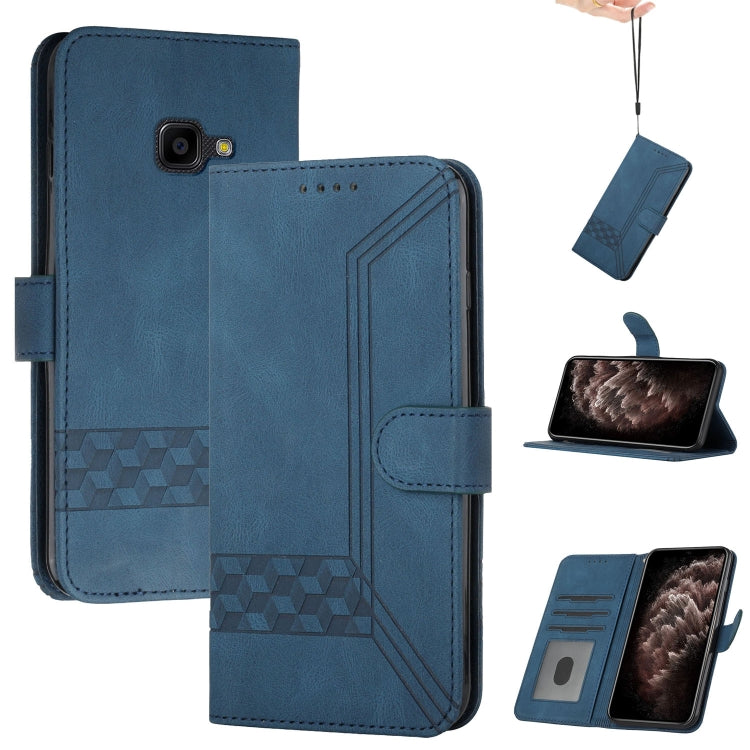 Cubic Skin Feel Flip Leather Phone Case, For Samsung Galaxy S22 Ultra 5G, For Samsung Galaxy Xcover 4, For Samsung Galaxy Xcover 5