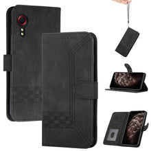 Load image into Gallery viewer, Cubic Skin Feel Flip Leather Phone Case, For Samsung Galaxy S22 Ultra 5G, For Samsung Galaxy Xcover 4, For Samsung Galaxy Xcover 5