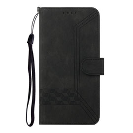 Cubic Skin Feel Flip Leather Phone Case, For iPhone 13 mini, For iPhone 13, For iPhone 13 Pro, For iPhone 13 Pro Max, For iPhone 12 mini, For iPhone 12 / 12 Pro, For iPhone 12 Pro Max, For iPhone 11, For iPhone 11 Pro