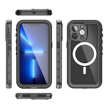 Load image into Gallery viewer, PC + TPU + PET Shockproof Magsafe Waterproof Phone Case, For iPhone 13 Pro, For iPhone 13