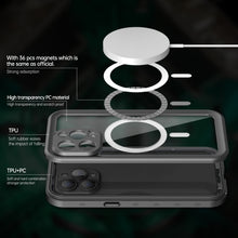 Load image into Gallery viewer, PC + TPU + PET Shockproof Magsafe Waterproof Phone Case, For iPhone 13 Pro, For iPhone 13