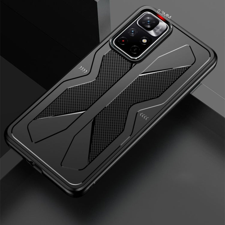 TPU Cooling Gaming Phone All-inclusive Shockproof Case, For Xiaomi Redmi Note 11 Pro, For Xiaomi Redmi Note 11