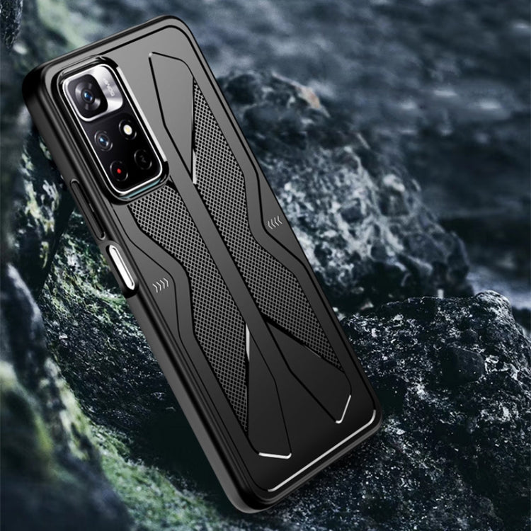 TPU Cooling Gaming Phone All-inclusive Shockproof Case, For Xiaomi Redmi Note 11 Pro, For Xiaomi Redmi Note 11