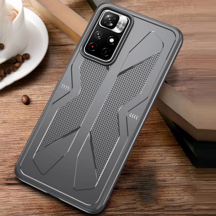 TPU Cooling Gaming Phone All-inclusive Shockproof Case, For Xiaomi Redmi Note 11 Pro, For Xiaomi Redmi Note 11