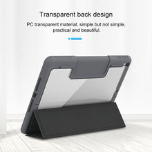 Load image into Gallery viewer, Mutural Horizontal Flip PC + TPU + PU Leather Case with Holder &amp; Pen Slot, For iPad 10.2, For iPad 9.7, For iPad Pro 10.5