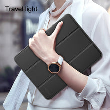 Load image into Gallery viewer, Mutural Horizontal Flip PC + TPU + PU Leather Case with Holder &amp; Pen Slot, For iPad 10.2, For iPad 9.7, For iPad Pro 10.5