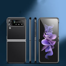 Load image into Gallery viewer, Plating Leather Phone Case, For Samsung Galaxy Z Flip3 5G, For Samsung Galaxy Z Fold3 5G