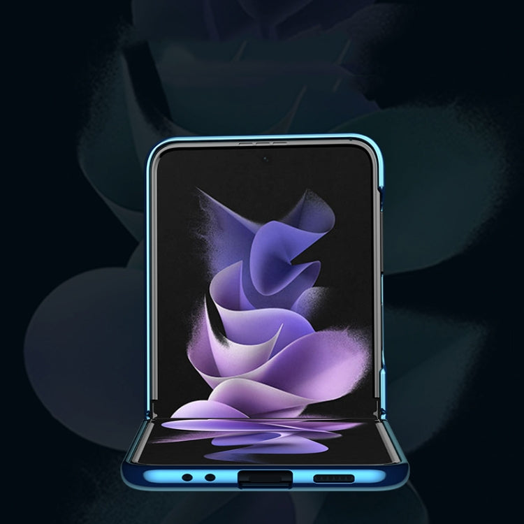 Plating Leather Phone Case, For Samsung Galaxy Z Flip3 5G, For Samsung Galaxy Z Fold3 5G