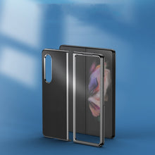 Load image into Gallery viewer, Plating Leather Phone Case, For Samsung Galaxy Z Fold3 5G