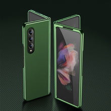 Load image into Gallery viewer, Plating Leather Phone Case, For Samsung Galaxy Z Flip3 5G, For Samsung Galaxy Z Fold3 5G