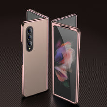 Load image into Gallery viewer, Plating Leather Phone Case, For Samsung Galaxy Z Flip3 5G, For Samsung Galaxy Z Fold3 5G
