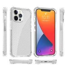 Load image into Gallery viewer, Carbon Fiber Texture Four-corner Shockproof Phone Case, For iPhone 13 Pro Max, For iPhone 13 Pro, For iPhone 13, For iPhone 13 mini