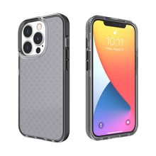 Load image into Gallery viewer, Grid Pattern Shockproof Transparent TPU Phone Case, For iPhone 13 Pro Max, For iPhone 13 Pro, For iPhone 13, For iPhone 13 mini