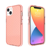 Load image into Gallery viewer, Grid Pattern Shockproof Transparent TPU Phone Case, For iPhone 13 Pro Max, For iPhone 13 Pro, For iPhone 13, For iPhone 13 mini