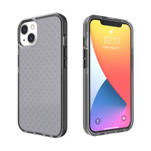 Load image into Gallery viewer, Grid Pattern Shockproof Transparent TPU Phone Case, For iPhone 13 Pro Max, For iPhone 13 Pro, For iPhone 13, For iPhone 13 mini