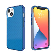 Load image into Gallery viewer, Grid Pattern Shockproof Transparent TPU Phone Case, For iPhone 13 Pro Max, For iPhone 13 Pro, For iPhone 13, For iPhone 13 mini