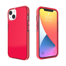 Load image into Gallery viewer, Grid Pattern Shockproof Transparent TPU Phone Case, For iPhone 13 Pro Max, For iPhone 13 Pro, For iPhone 13, For iPhone 13 mini