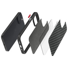 Load image into Gallery viewer, Real Carbon Fiber MagSafe Magnetic Phone Case, For iPhone 13, For iPhone 13 mini