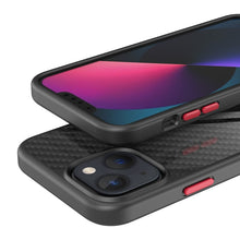 Load image into Gallery viewer, Real Carbon Fiber MagSafe Magnetic Phone Case, For iPhone 13, For iPhone 13 mini