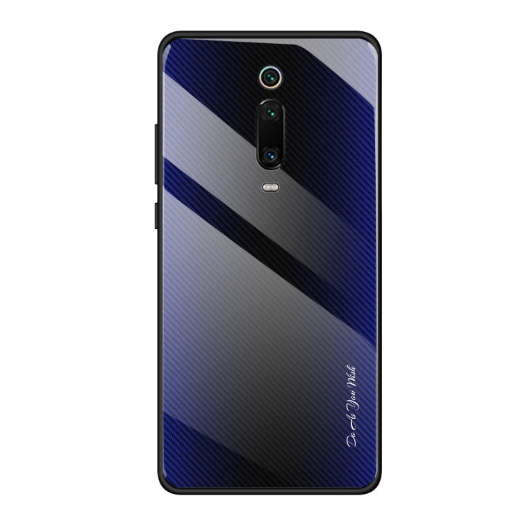 Texture Gradient Glass Protective Case, For Huawei Nova 5i Pro, For Xiaomi Redmi K20 / K20 Pro / 9T, For Xiaomi Redmi Note 7, For Xiaomi CC9 Pro, For Xiaomi 9 SE, For Xiaomi CC9 / A3 Lite
