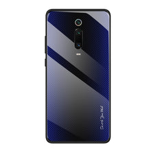 Load image into Gallery viewer, Texture Gradient Glass Protective Case, For Huawei Nova 5i Pro, For Xiaomi Redmi K20 / K20 Pro / 9T, For Xiaomi Redmi Note 7, For Xiaomi CC9 Pro, For Xiaomi 9 SE, For Xiaomi CC9 / A3 Lite