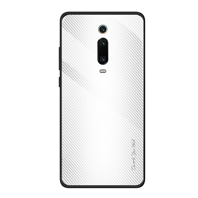 Texture Gradient Glass Protective Case, For Huawei Nova 5i Pro, For Xiaomi Redmi K20 / K20 Pro / 9T, For Xiaomi Redmi Note 7, For Xiaomi CC9 Pro, For Xiaomi 9 SE, For Xiaomi CC9 / A3 Lite
