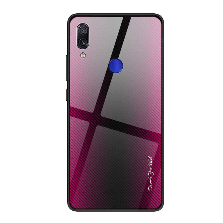 Texture Gradient Glass Protective Case, For Huawei Nova 5i Pro, For Xiaomi Redmi K20 / K20 Pro / 9T, For Xiaomi Redmi Note 7, For Xiaomi CC9 Pro, For Xiaomi 9 SE, For Xiaomi CC9 / A3 Lite