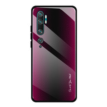 Load image into Gallery viewer, Texture Gradient Glass Protective Case, For Huawei Nova 5i Pro, For Xiaomi Redmi K20 / K20 Pro / 9T, For Xiaomi Redmi Note 7, For Xiaomi CC9 Pro, For Xiaomi 9 SE, For Xiaomi CC9 / A3 Lite