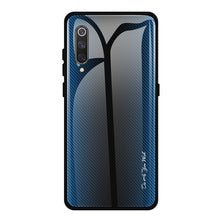 Load image into Gallery viewer, Texture Gradient Glass Protective Case, For Huawei Nova 5i Pro, For Xiaomi Redmi K20 / K20 Pro / 9T, For Xiaomi Redmi Note 7, For Xiaomi CC9 Pro, For Xiaomi 9 SE, For Xiaomi CC9 / A3 Lite