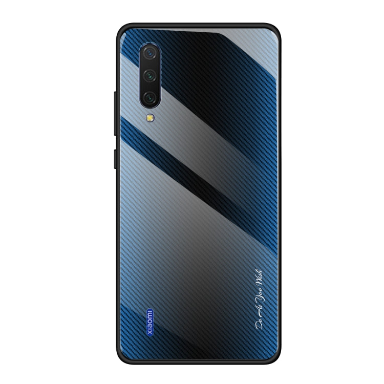 Texture Gradient Glass Protective Case, For Huawei Nova 5i Pro, For Xiaomi Redmi K20 / K20 Pro / 9T, For Xiaomi Redmi Note 7, For Xiaomi CC9 Pro, For Xiaomi 9 SE, For Xiaomi CC9 / A3 Lite