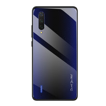 Load image into Gallery viewer, Texture Gradient Glass Protective Case, For Huawei Nova 5i Pro, For Xiaomi Redmi K20 / K20 Pro / 9T, For Xiaomi Redmi Note 7, For Xiaomi CC9 Pro, For Xiaomi 9 SE, For Xiaomi CC9 / A3 Lite