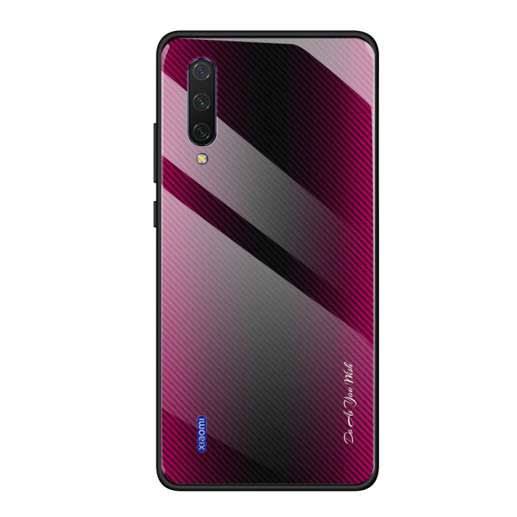 Texture Gradient Glass Protective Case, For Huawei Nova 5i Pro, For Xiaomi Redmi K20 / K20 Pro / 9T, For Xiaomi Redmi Note 7, For Xiaomi CC9 Pro, For Xiaomi 9 SE, For Xiaomi CC9 / A3 Lite