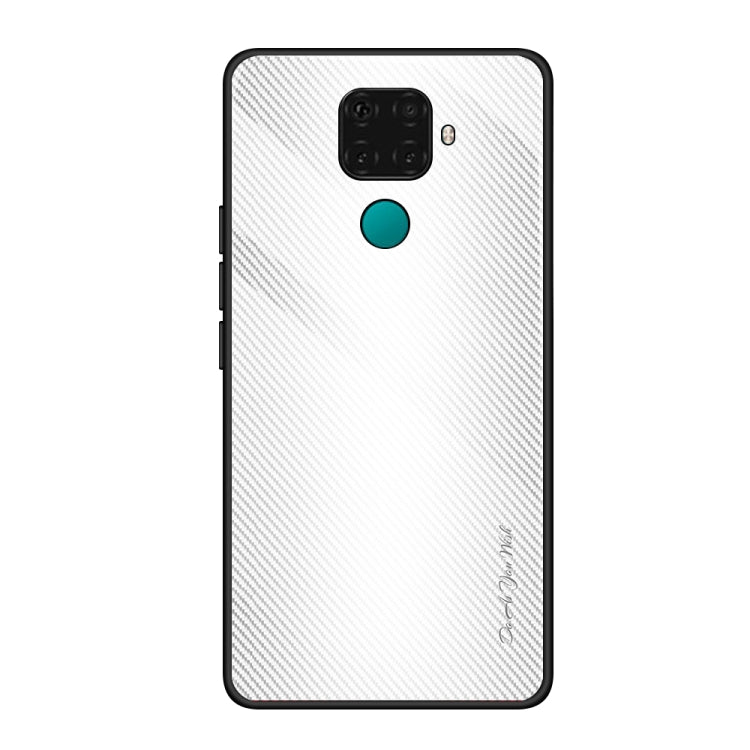 Texture Gradient Glass Protective Case, For Huawei Nova 5i Pro, For Xiaomi Redmi K20 / K20 Pro / 9T, For Xiaomi Redmi Note 7, For Xiaomi CC9 Pro, For Xiaomi 9 SE, For Xiaomi CC9 / A3 Lite