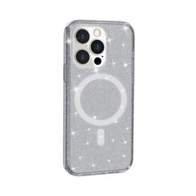 Load image into Gallery viewer, Terminator Style Glitter Powder MagSafe Magnetic Phone Case, For iPhone 13 Pro Max, For iPhone 13 Pro, For iPhone 13, For iPhone 13 mini