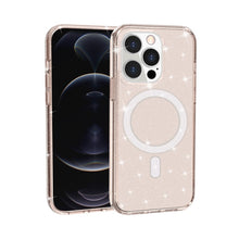 Load image into Gallery viewer, Terminator Style Glitter Powder MagSafe Magnetic Phone Case, For iPhone 13 Pro Max, For iPhone 13 Pro, For iPhone 13, For iPhone 13 mini