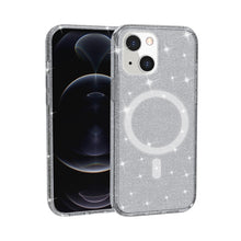 Load image into Gallery viewer, Terminator Style Glitter Powder MagSafe Magnetic Phone Case, For iPhone 13 Pro Max, For iPhone 13 Pro, For iPhone 13, For iPhone 13 mini