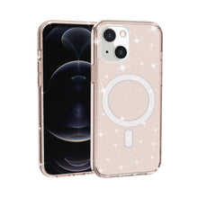 Load image into Gallery viewer, Terminator Style Glitter Powder MagSafe Magnetic Phone Case, For iPhone 13 Pro Max, For iPhone 13 Pro, For iPhone 13, For iPhone 13 mini